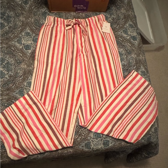 Auden Other - NWT XS women’s Striped Pink Pajama Pants